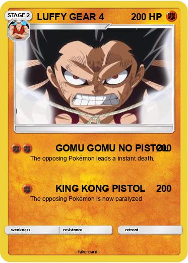 Pokemon LUFFY GEAR 4