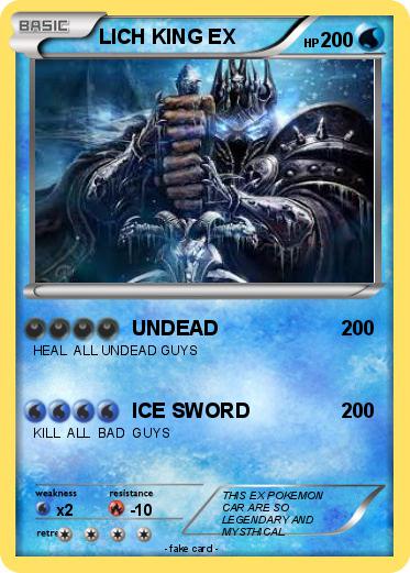 Pokemon LICH KING EX