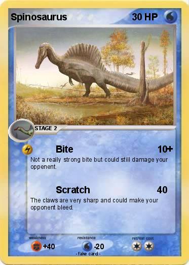 Pokemon Spinosaurus