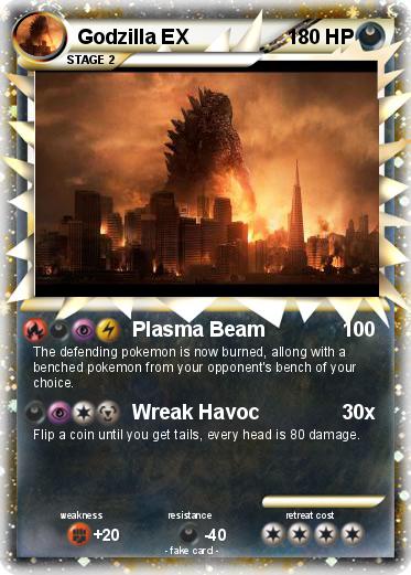Pokemon Godzilla EX Pokemon Godzilla EX