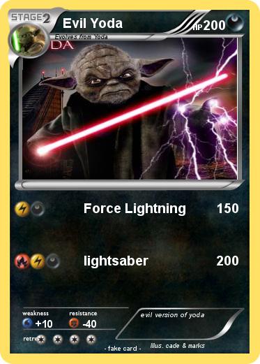 Pokemon Evil Yoda