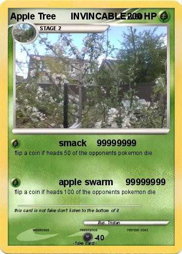 Pokemon Apple Tree      INVINCABLE