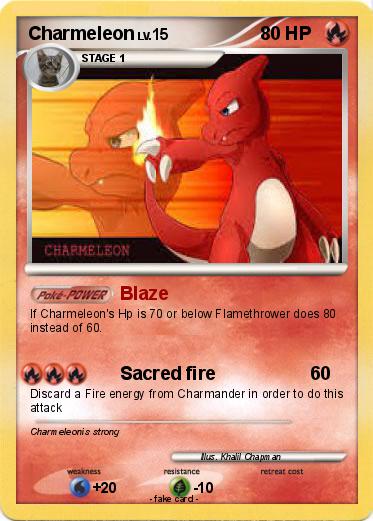 Pokemon Charmeleon