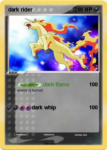 Pokemon dark rider