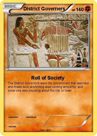 Pokemon District Governers