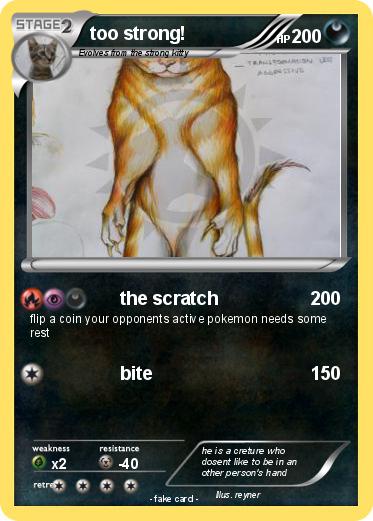 Pokemon too strong!