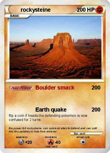 Pokemon rockysteine
