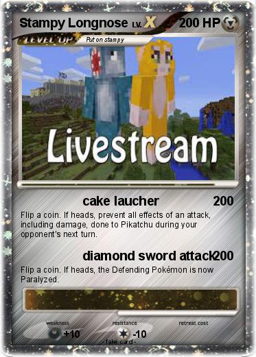 Pokemon Stampy Longnose