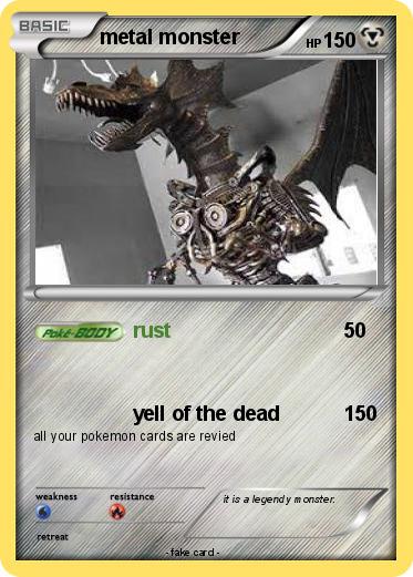Pokemon metal monster
