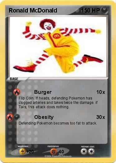 Pokemon Ronald McDonald