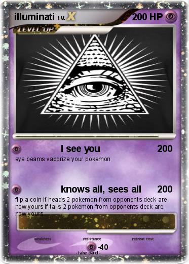 Pokemon illuminati