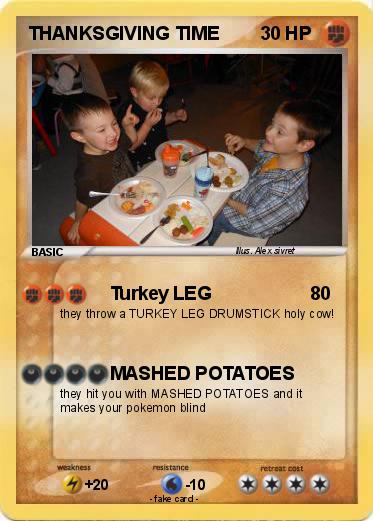 Pokemon THANKSGIVING TIME