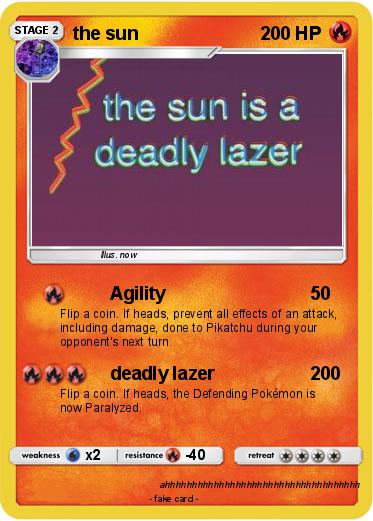 Pokemon the sun