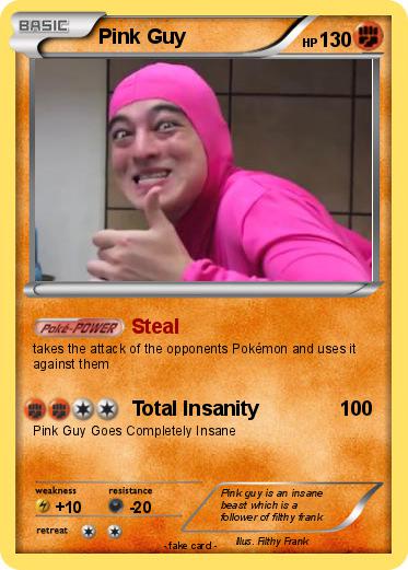 Pokemon Pink Guy