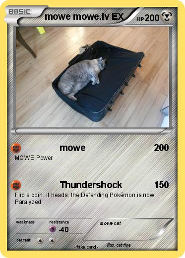 Pokemon mowe mowe.lv EX