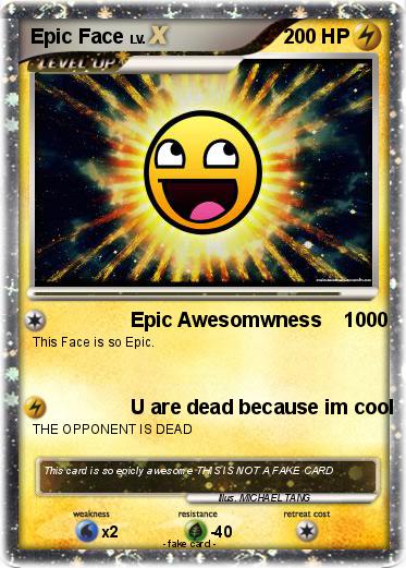 Pokemon Epic Face