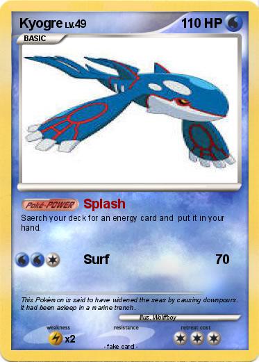 Pokemon Kyogre