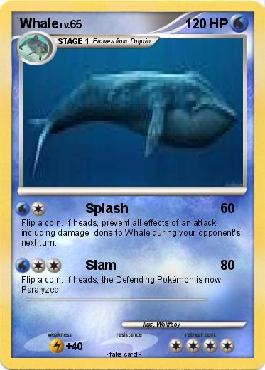 Pokemon Whale