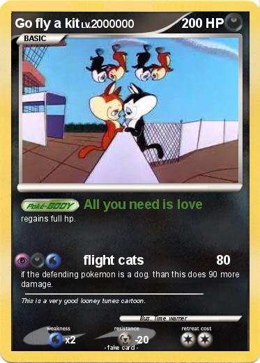 Pokemon Go fly a kit