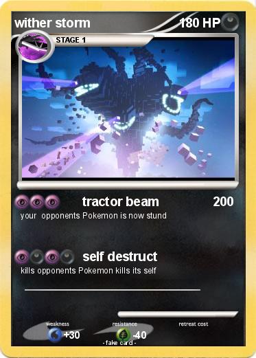 Pokemon wither storm