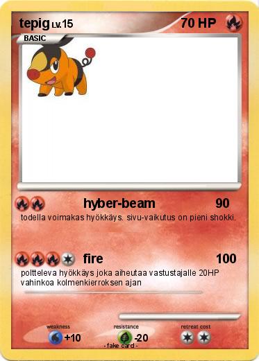 Pokemon tepig