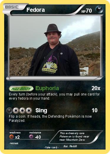 Pokemon Fedora