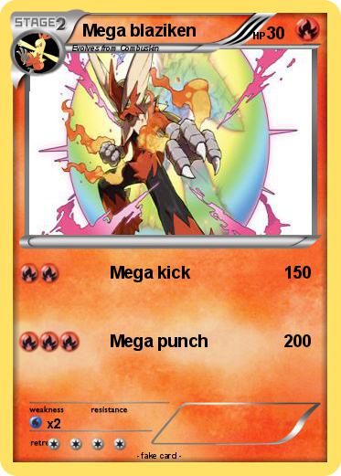 Pokemon Mega blaziken