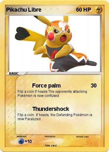 Pokemon Pikachu Libre