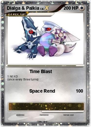 Pokemon Dialga & Palkia