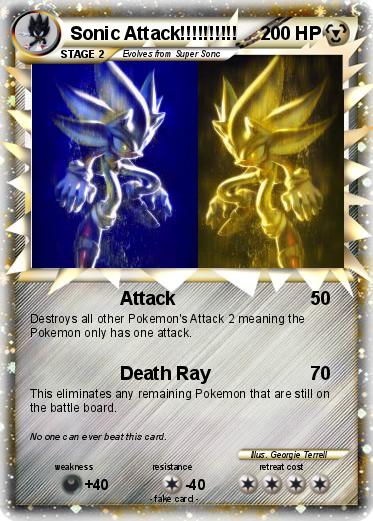 Pokemon Sonic Attack!!!!!!!!!!