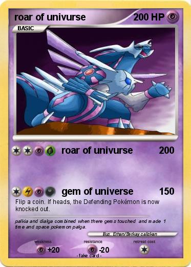 Pokemon roar of univurse