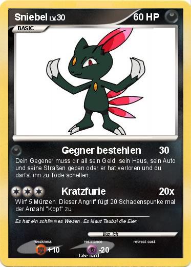 Pokemon Sniebel