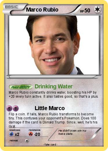 Pokemon Marco Rubio