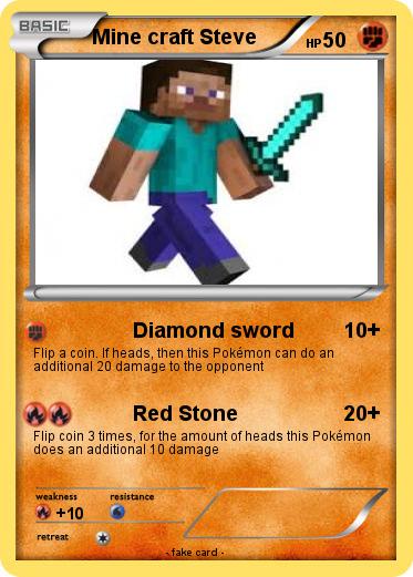 Pokemon Mine craft Steve
