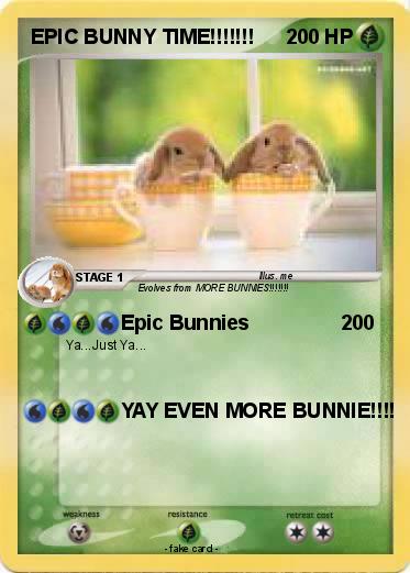 Pokemon EPIC BUNNY TIME!!!!!!!