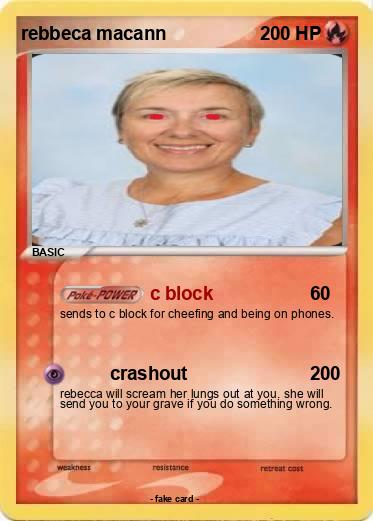 Pokemon rebbeca macann