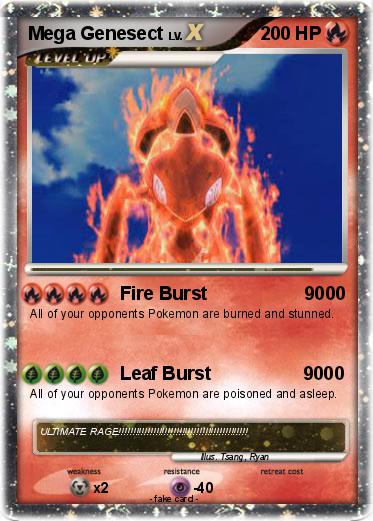 Pokemon Mega Genesect