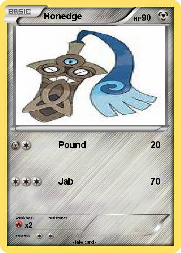 Pokemon Honedge