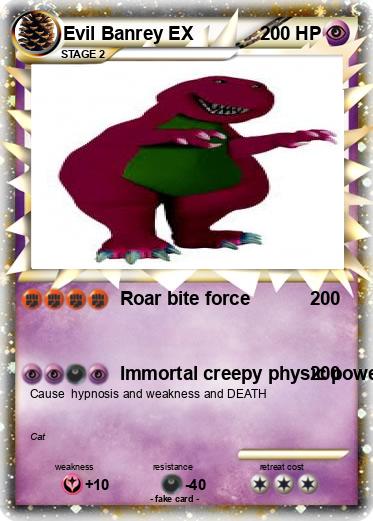 Pokemon Evil Banrey EX