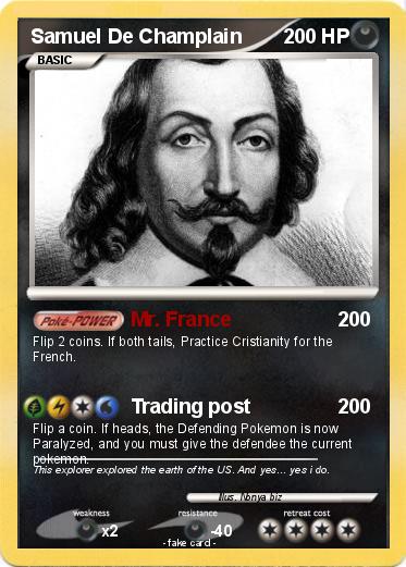 Pokemon Samuel De Champlain