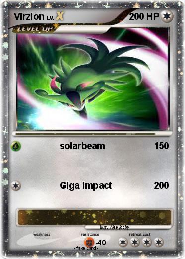 Pokemon Virzion