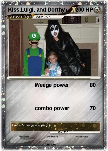 Pokemon Kiss,Luigi, and Dorthy