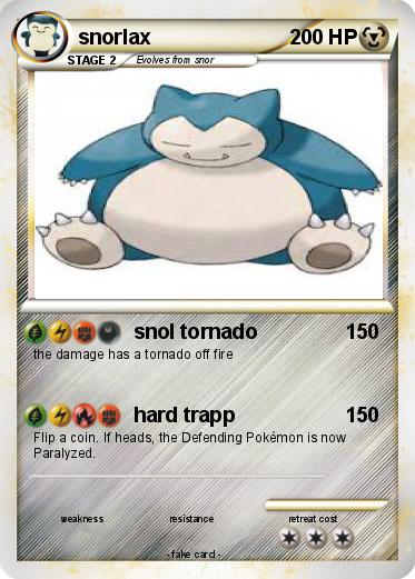 Pokemon snorlax