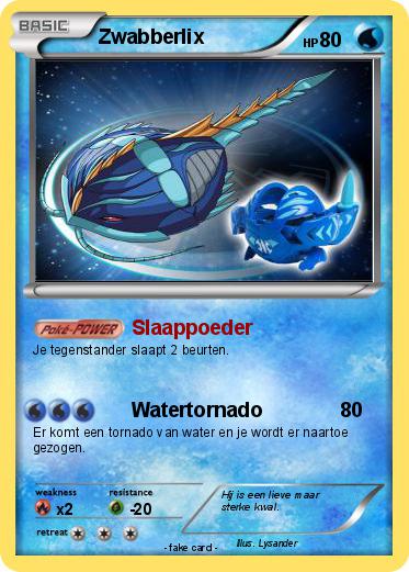 Pokemon Zwabberlix