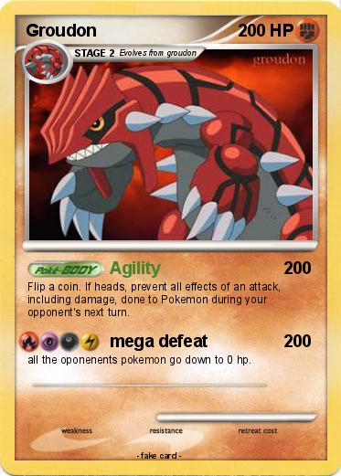 Pokemon Groudon