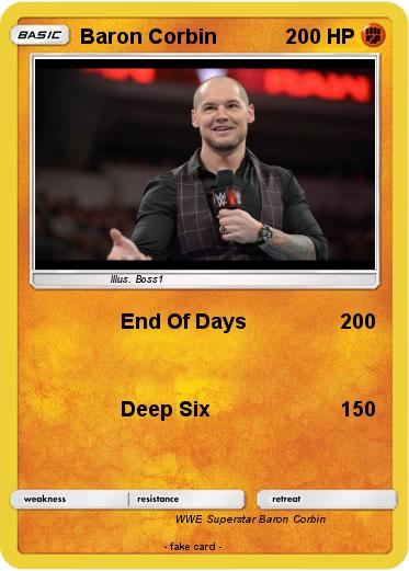 Pokemon Baron Corbin