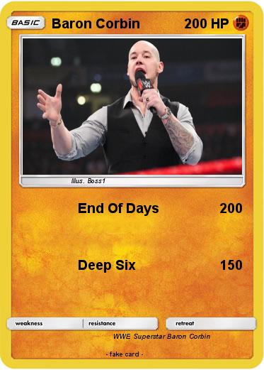 Pokemon Baron Corbin