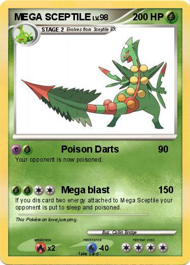 Pokemon MEGA SCEPTILE