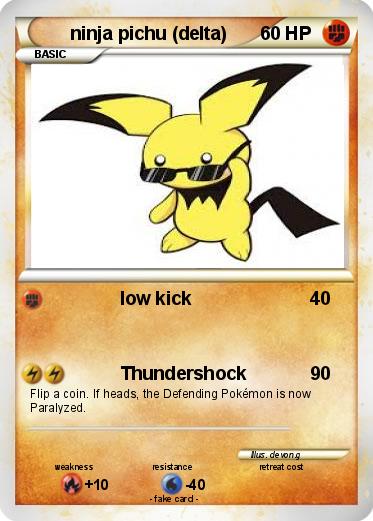 Pokemon ninja pichu (delta)