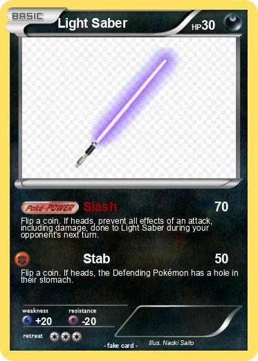 Pokemon Light Saber